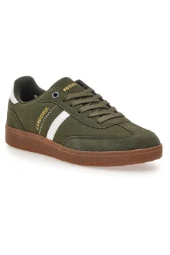 Sneakers verdi con fondo a contrasto Canguro CA385
