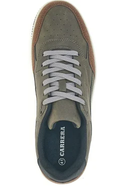 Sneakers verdi con inserti marroni Carrera CAM237046868