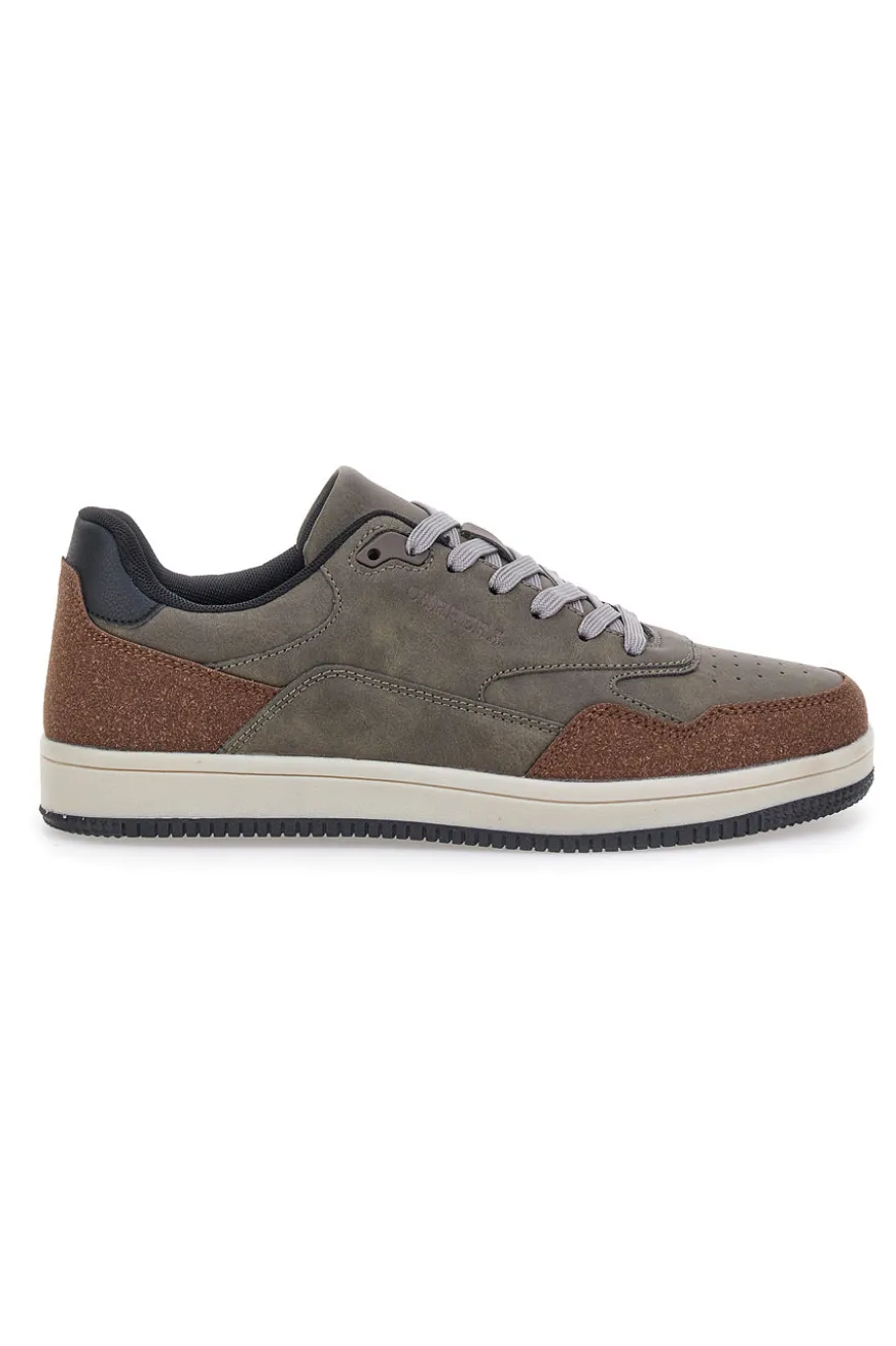 Sneakers verdi con inserti marroni Carrera CAM237046868