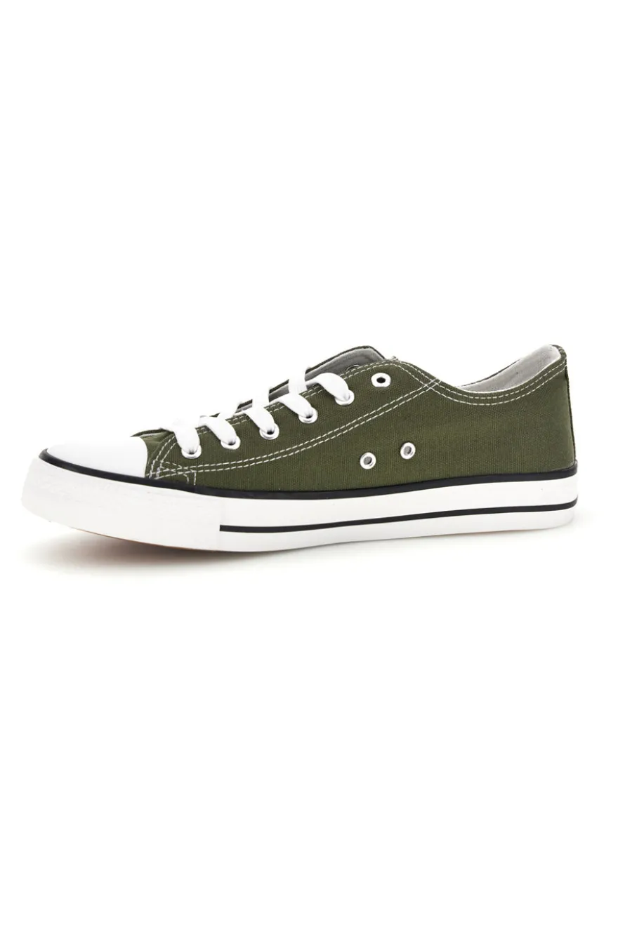 Sneakers verdi con lacci 2t2l 8011