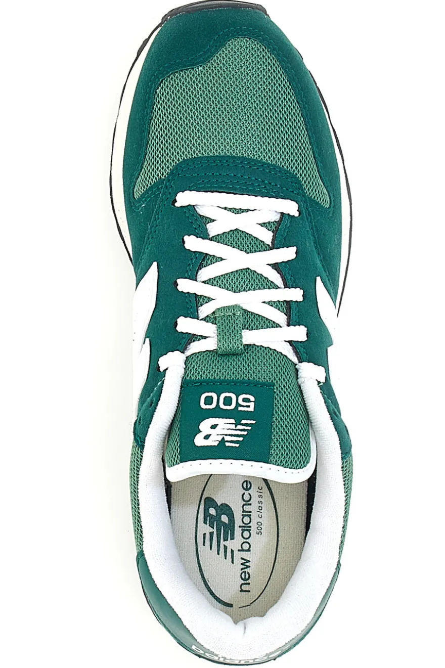 Sneakers Verdi Con Logo Laterale New Balance 500