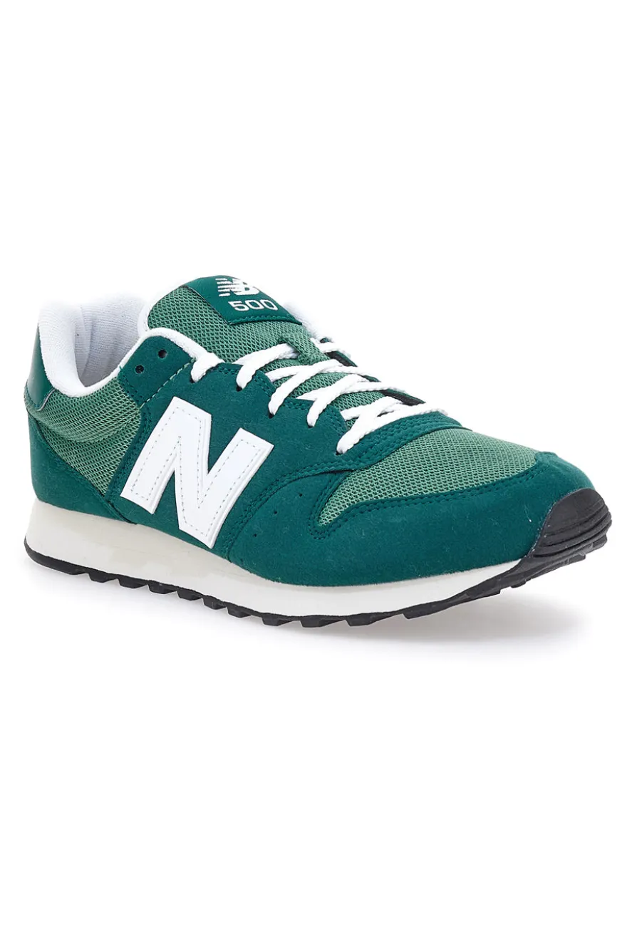Sneakers Verdi Con Logo Laterale New Balance 500