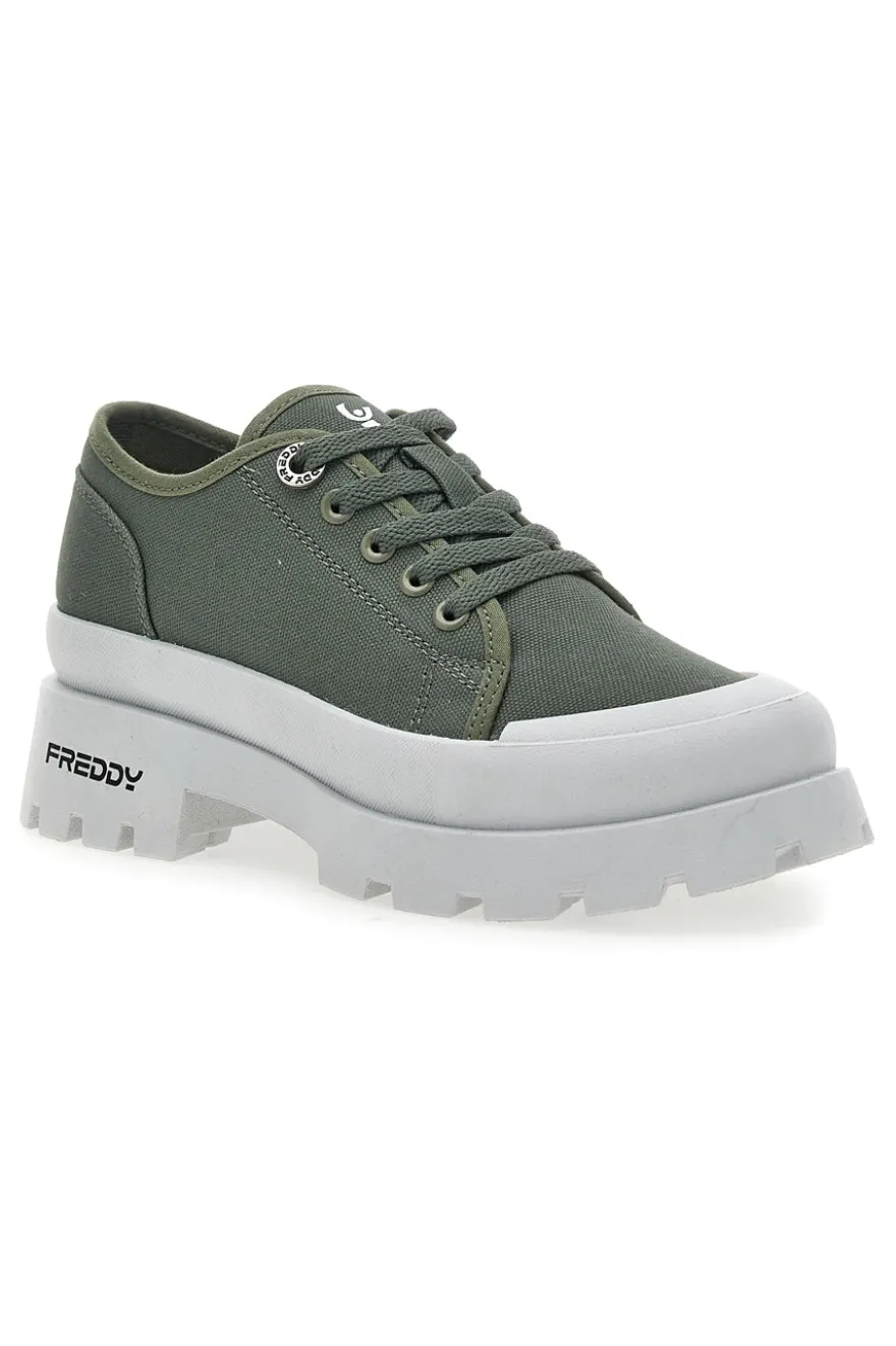 Sneakers Verdi Con Suola Platform FREDDY FY7679