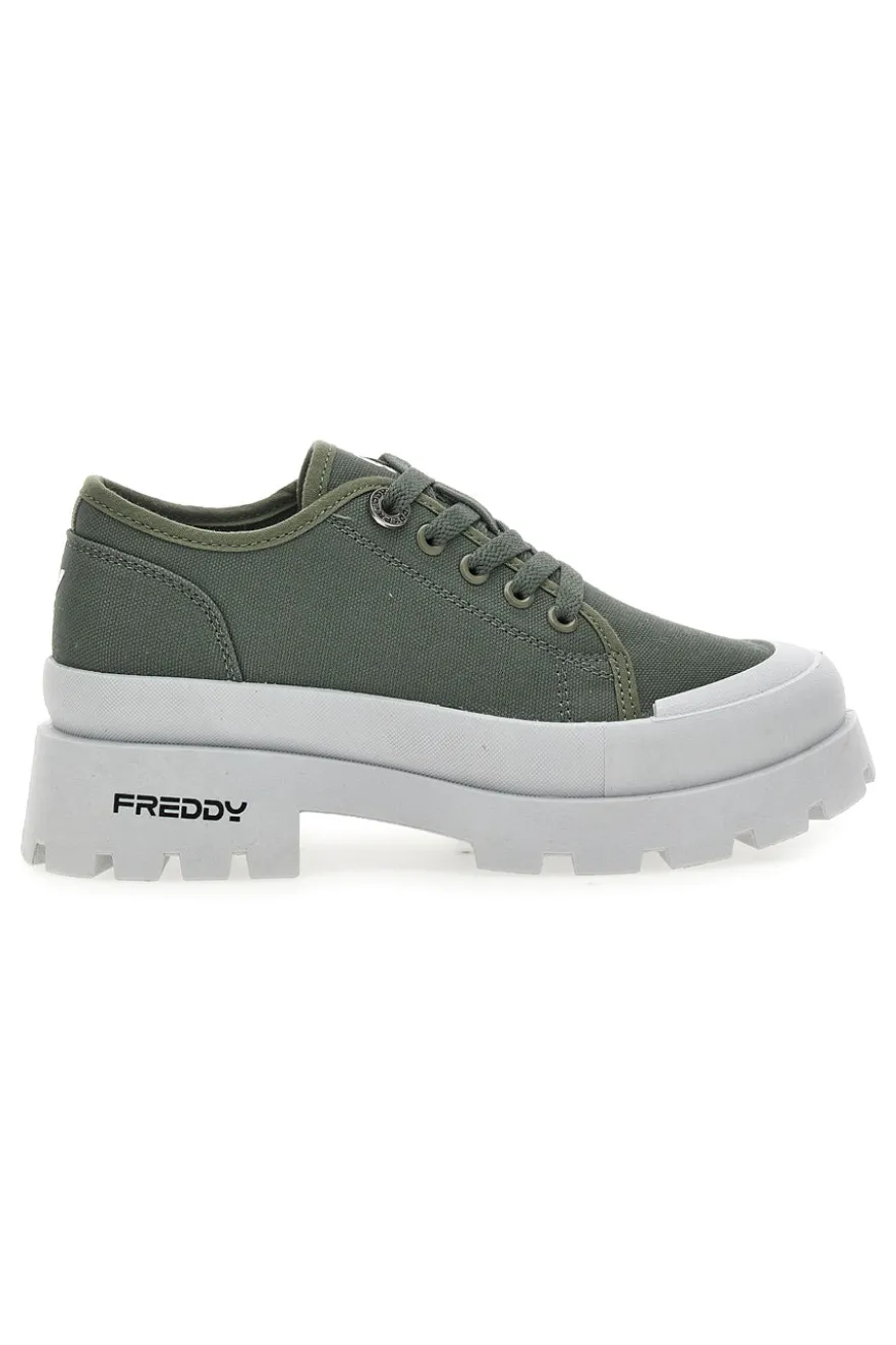 Sneakers Verdi Con Suola Platform FREDDY FY7679