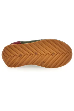 Sneakers verdi e bianche con lacci First Lady GB2015
