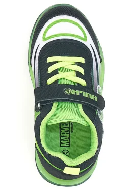 Sneakers Verdi e Nere Con Velcro Avengers Hulk R1010212T