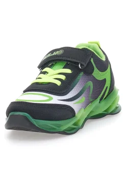 Sneakers Verdi e Nere Con Velcro Avengers Hulk R1010212T