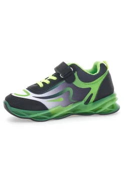 Sneakers Verdi e Nere Con Velcro Avengers Hulk R1010212T