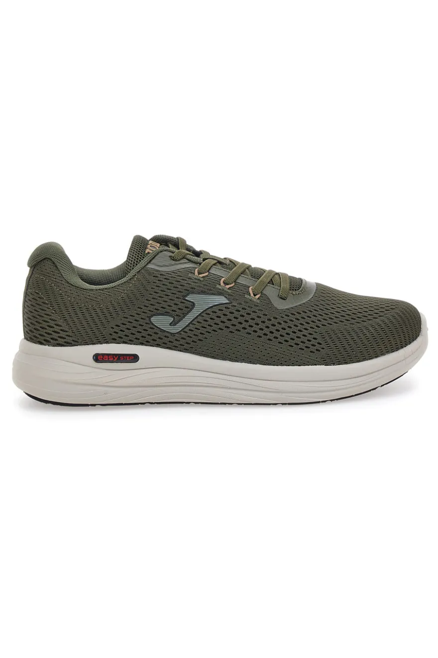 Sneakers verdi in mesh con Memory Foam Joma Cribbon Men 2523