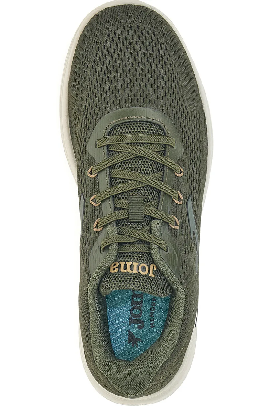 Sneakers verdi in mesh con Memory Foam Joma Cribbon Men 2523