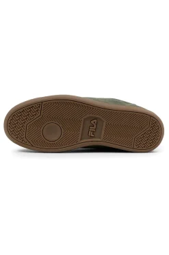 Sneakers verdi in suede con dettagli neri Fila FFM0437