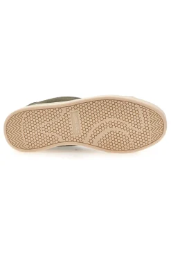 Sneakers verdi in tessuto con fondo a contrasto Gas SAMMY CVS