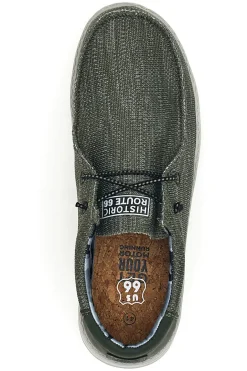 Sneakers verdi lacci Route 66 RO41815