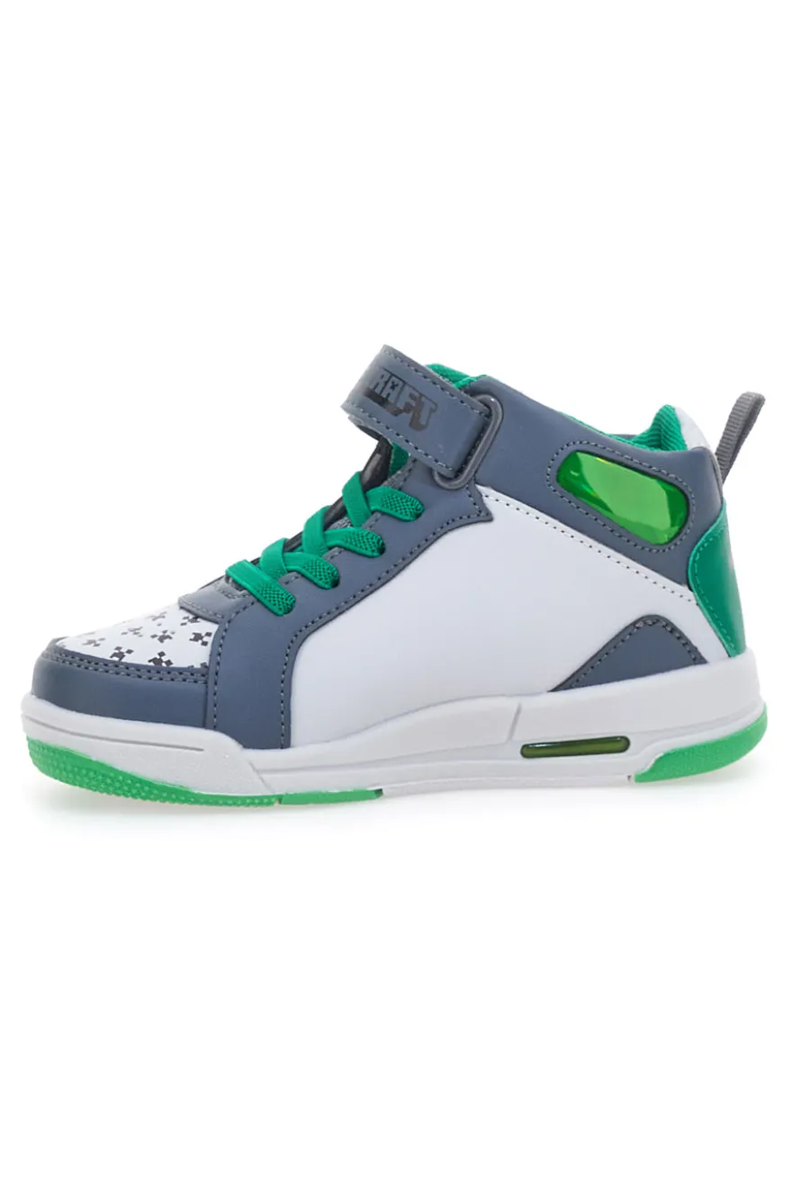 Sneakers Verdi Mid Cut Minecraft 4835