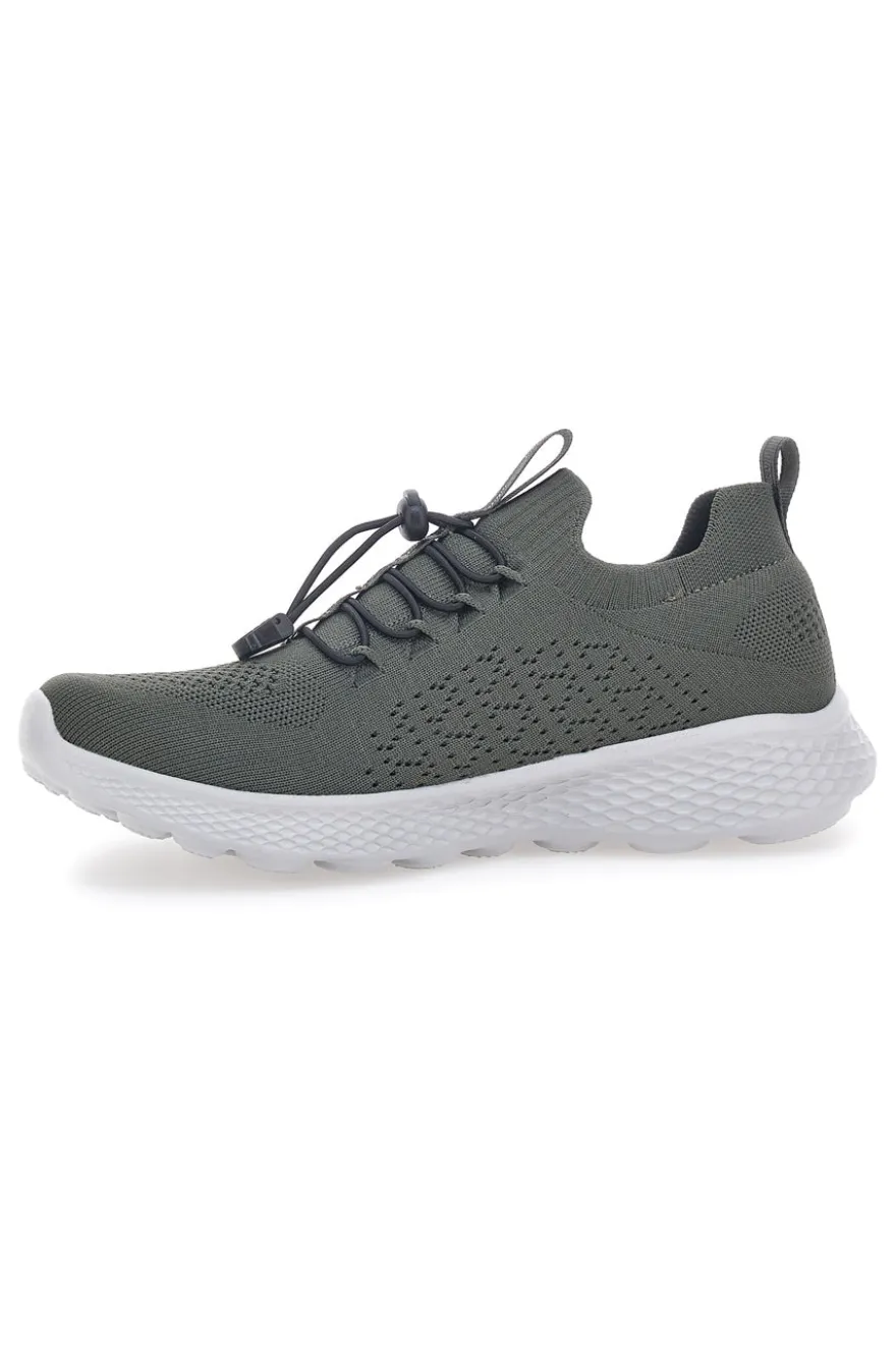 Sneakers Verdi Militare in Maglia Australian AU24M512