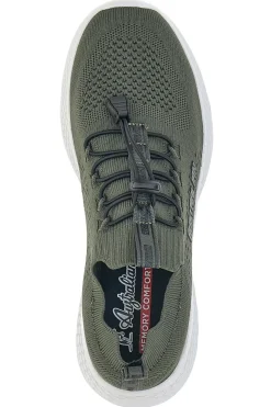 Sneakers Verdi Militare in Maglia Australian AU24M512