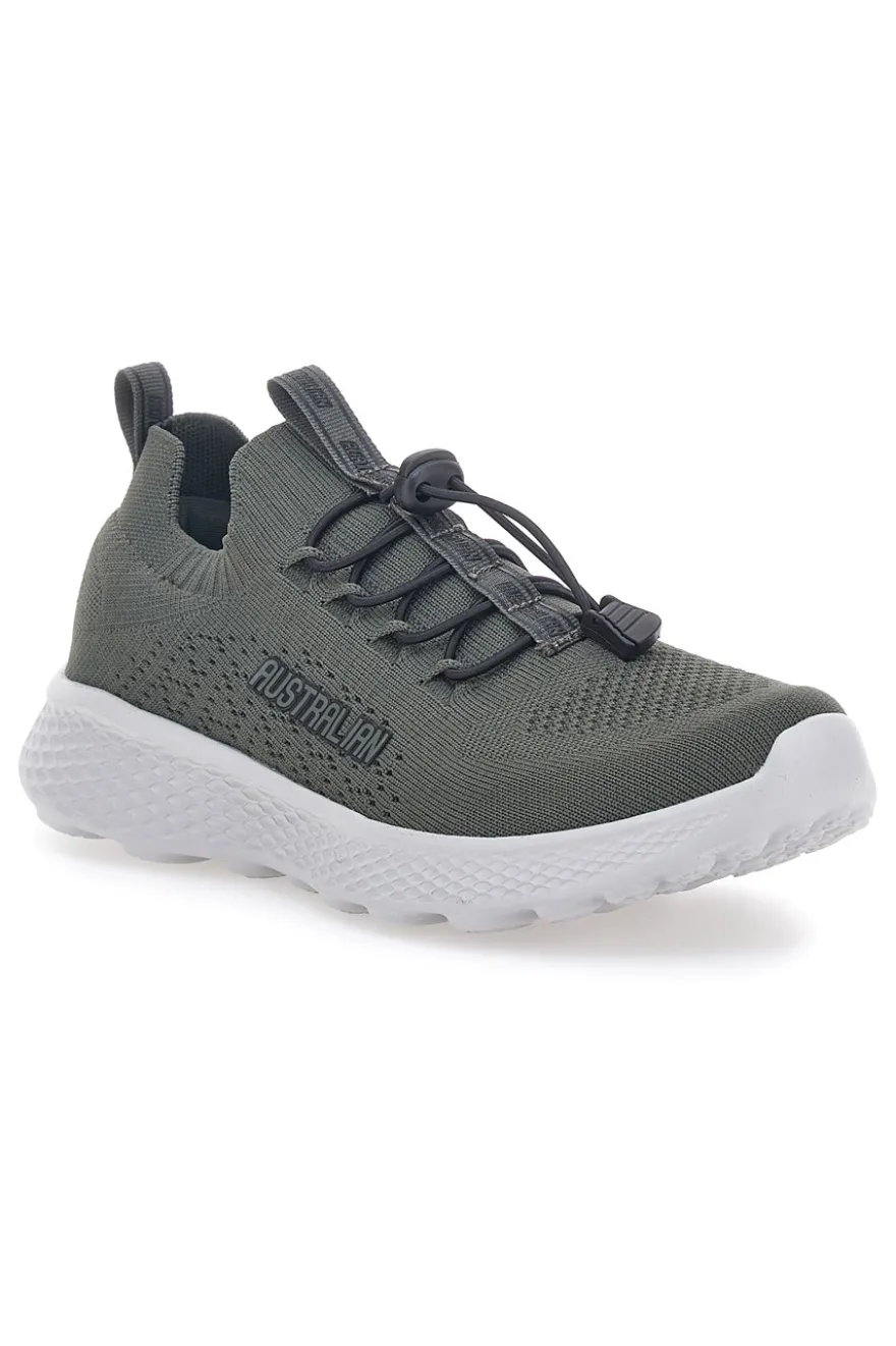 Sneakers Verdi Militare in Maglia Australian AU24M512