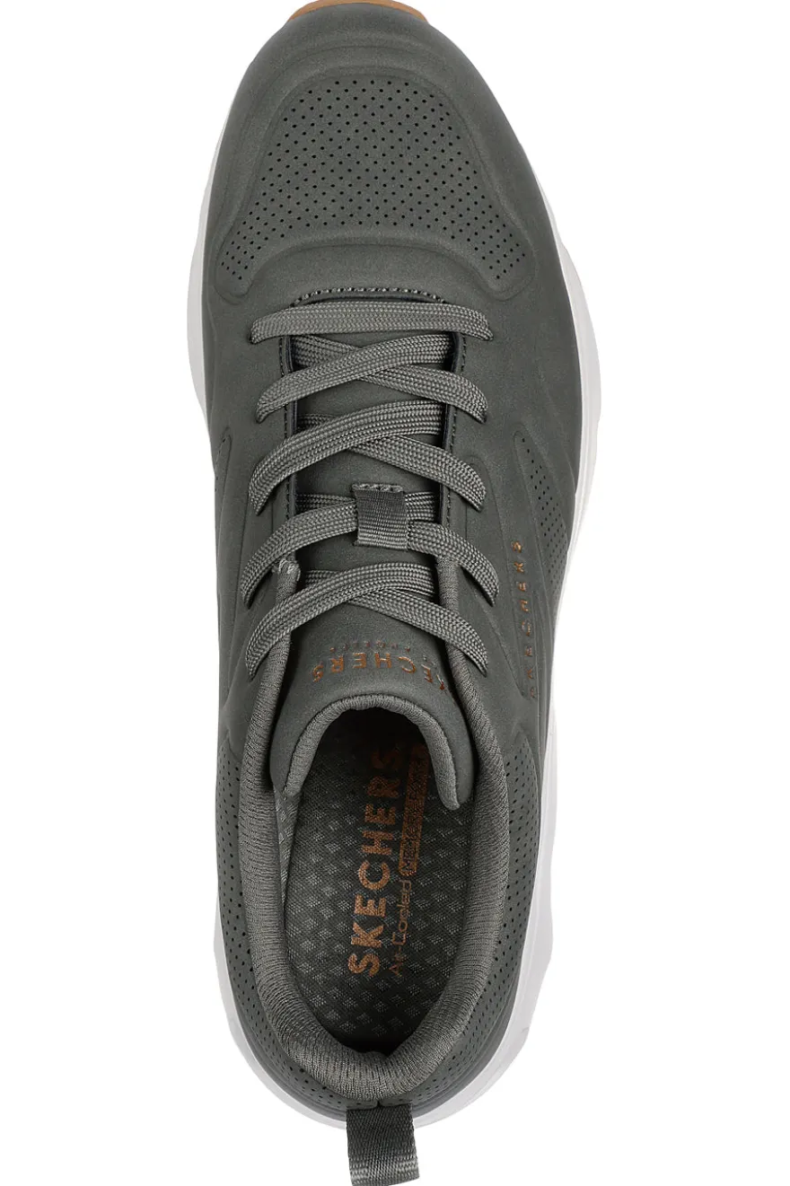 Sneakers verdi Skechers Tres Air Uno Casairal da uomo | Pittarello