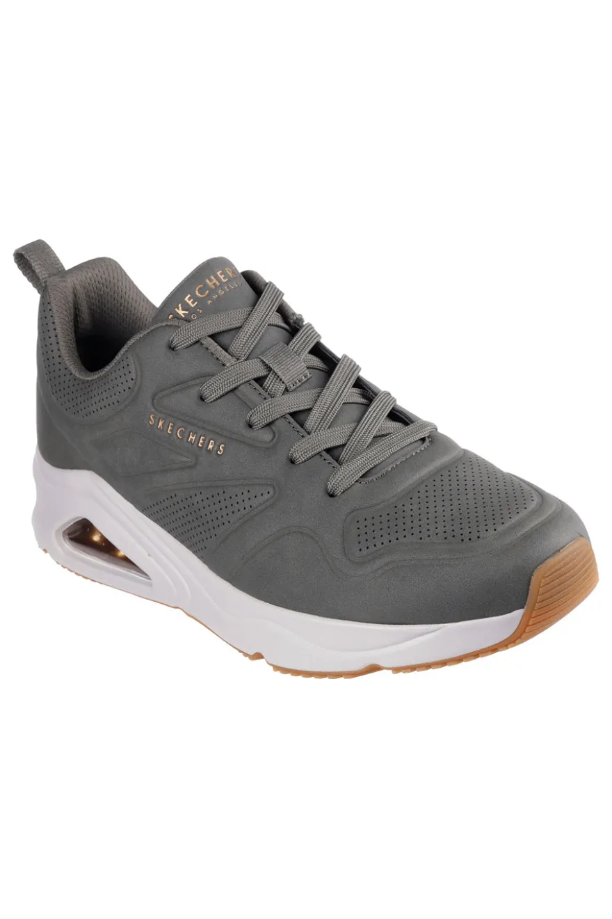 Sneakers verdi Skechers Tres Air Uno Casairal da uomo | Pittarello