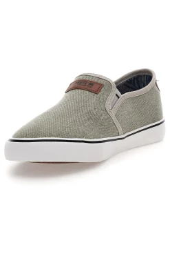 Sneakers verdi slip-on Route 66 RO01805