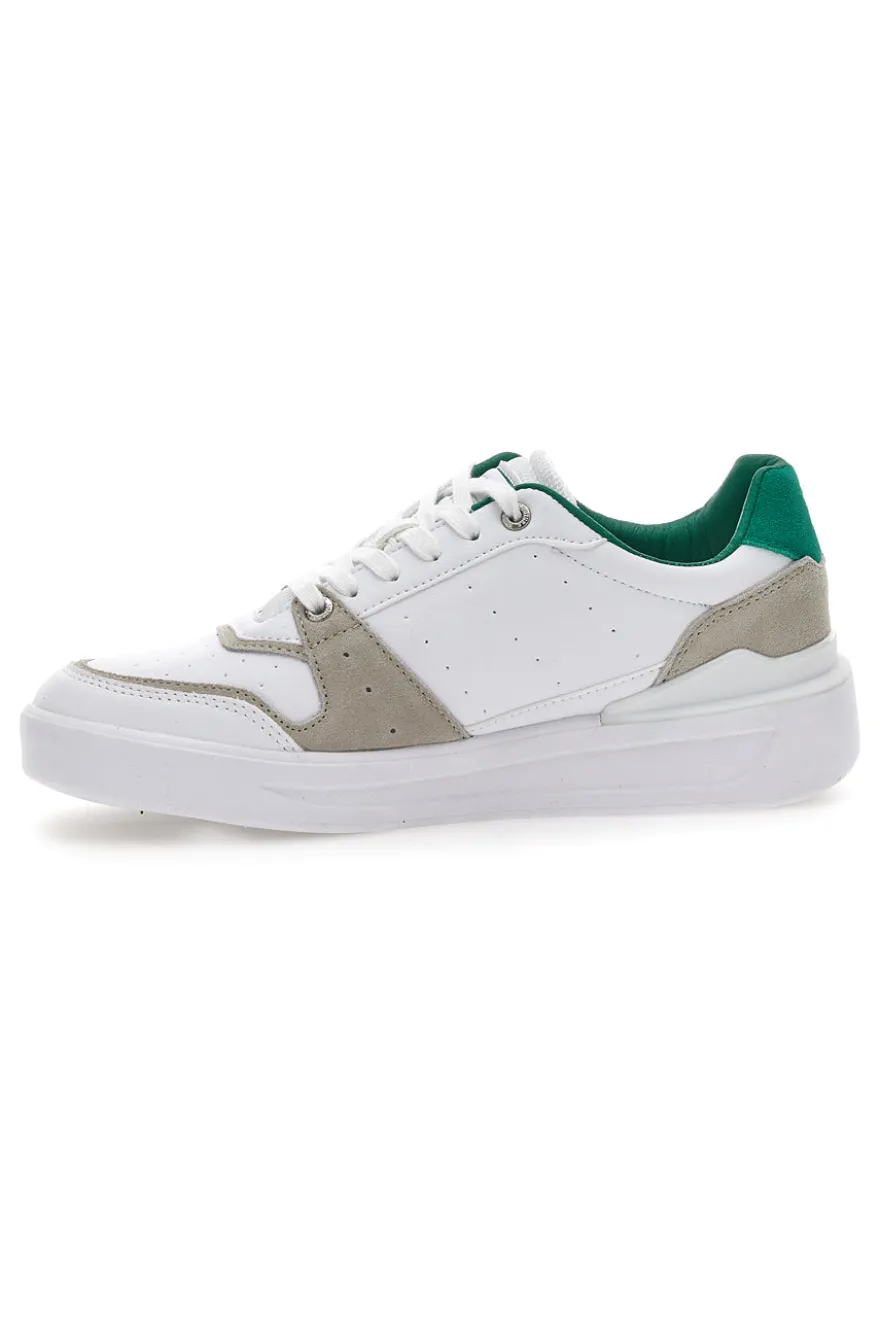 Sneakers Vintage Soprani Couture Janus Low Mix Bianche