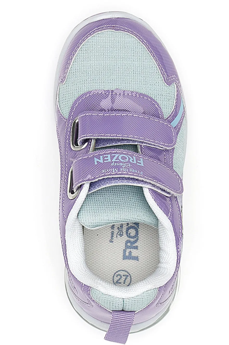 Sneakers Viola Con Strappi in Velcro Disney Frozen 15606