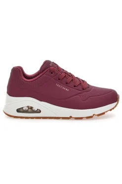 Sneakers Viola con suola bianca da Donna Skechers Uno-Stand on Air