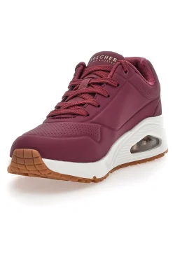 Sneakers Viola con suola bianca da Donna Skechers Uno-Stand on Air