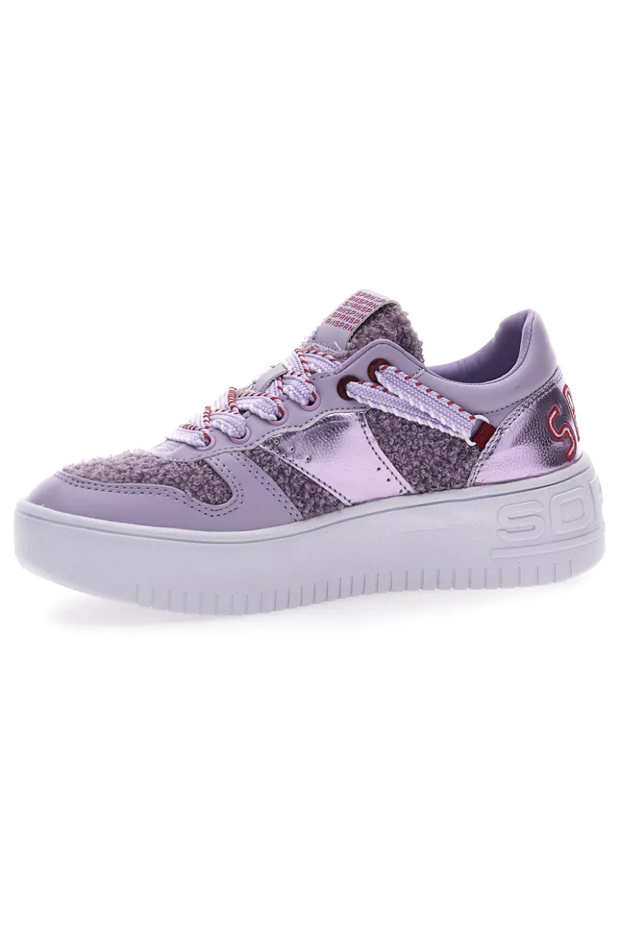Sneakers Viola Soprani Sport Brescia Fur