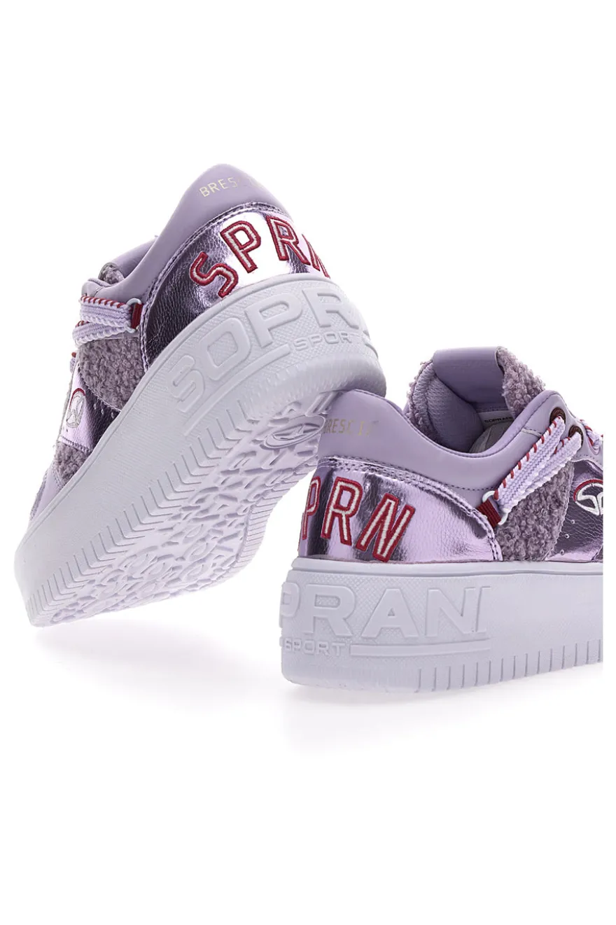 Sneakers Viola Soprani Sport Brescia Fur
