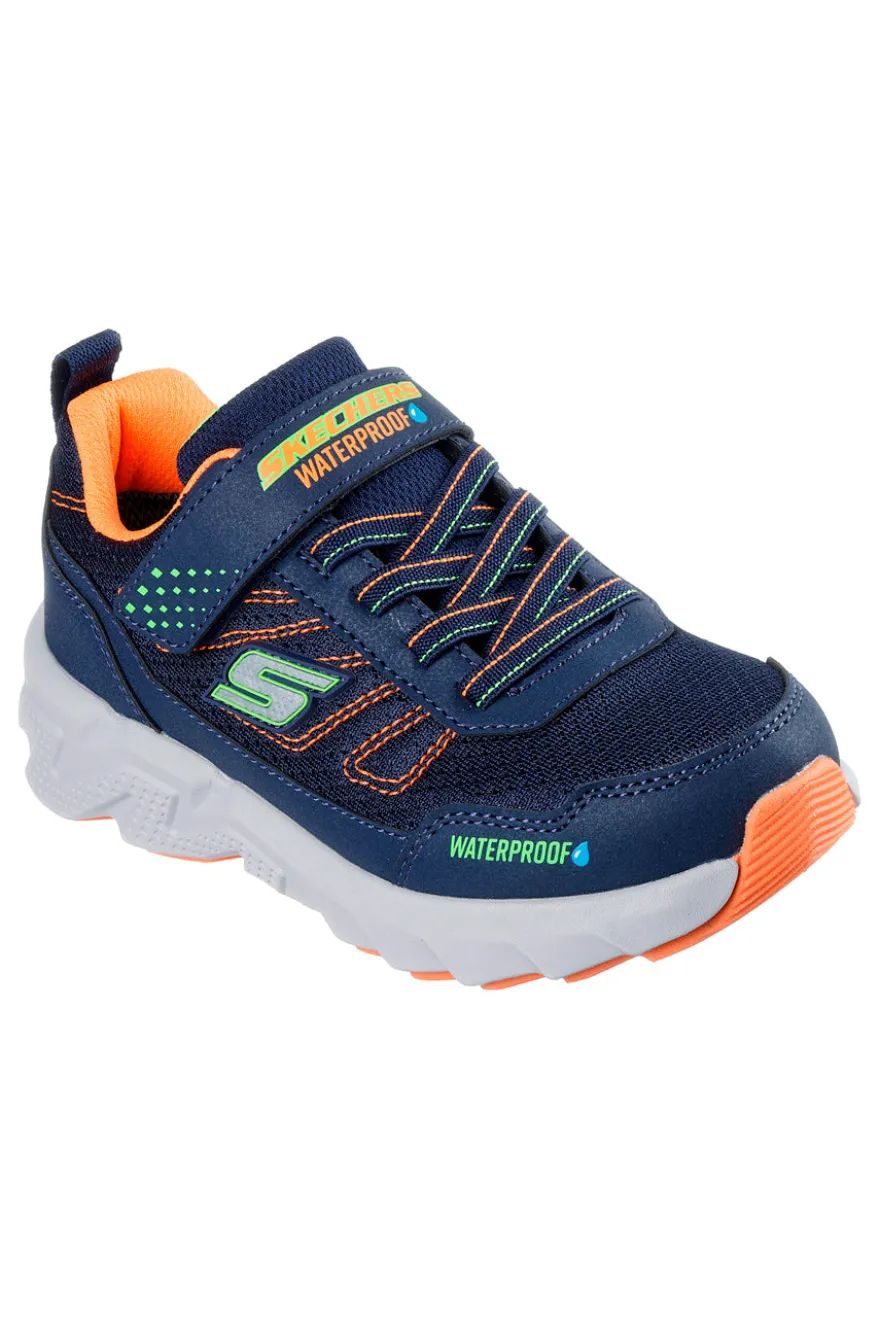 Sneakers waterproof blu con strappo Skechers Elite Sport Tread Aquavek