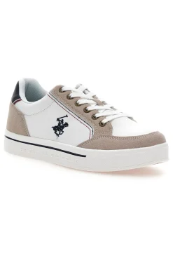 Sneakers Weiß und Beige Beverly Hills Polo Club BHM614105