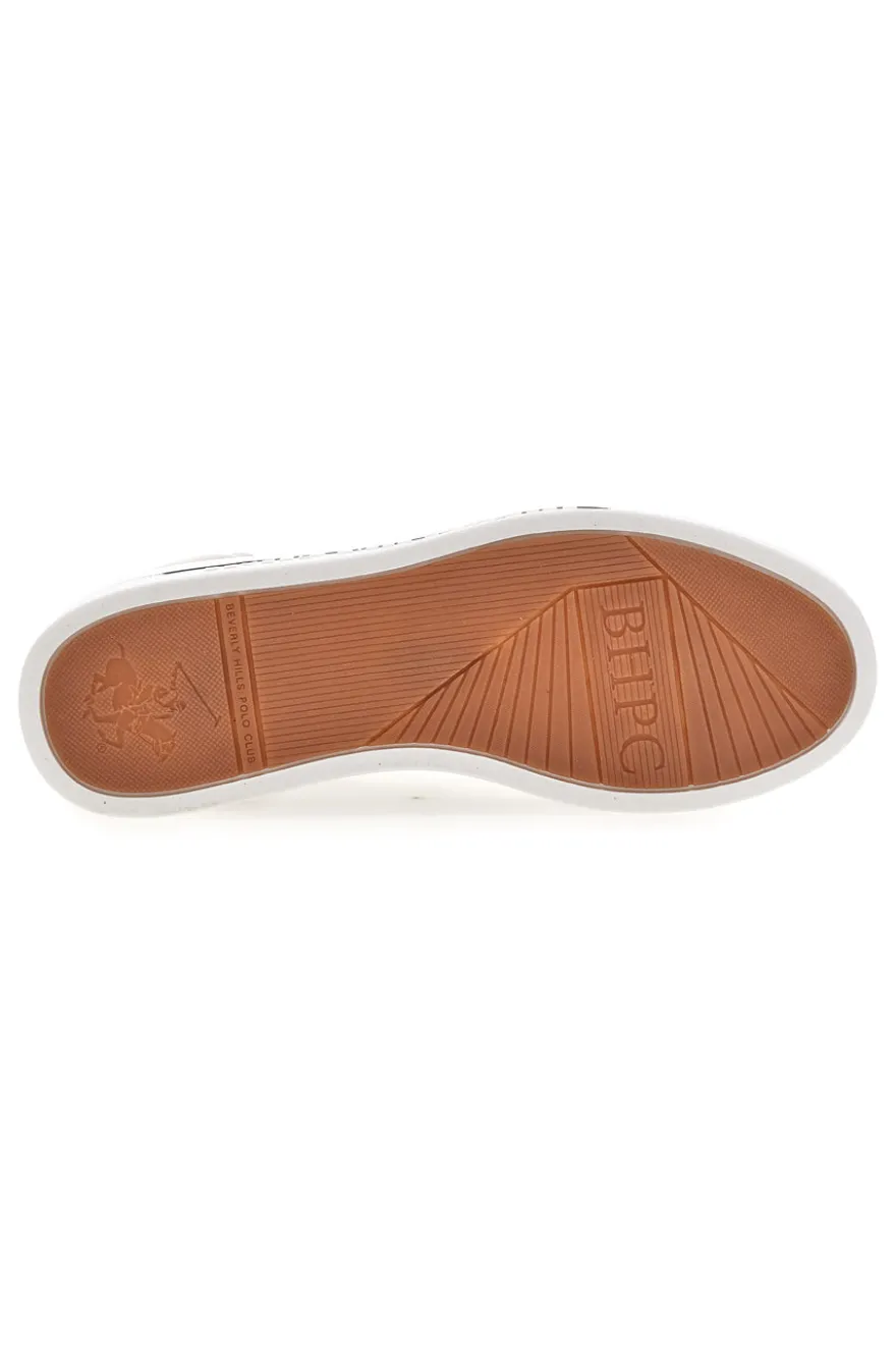 Sneakers Weiß und Beige Beverly Hills Polo Club BHM614105