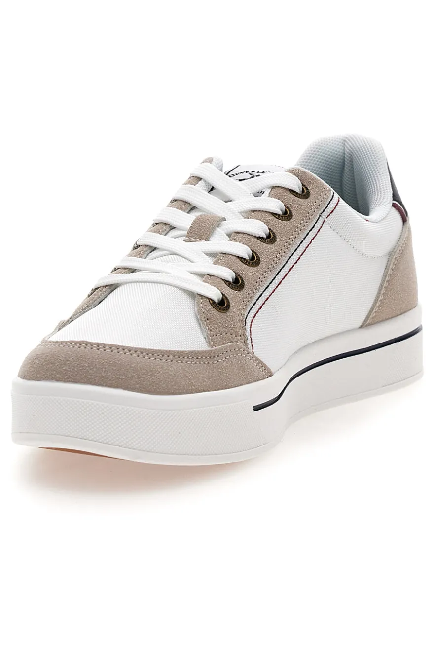 Sneakers Weiß und Beige Beverly Hills Polo Club BHM614105