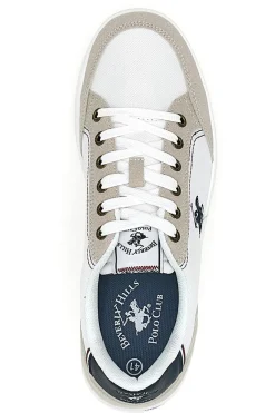 Sneakers Weiß und Beige Beverly Hills Polo Club BHM614105