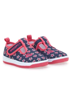 Snoopy First Steps Schuhe 22161111 Blau und Fuchsia