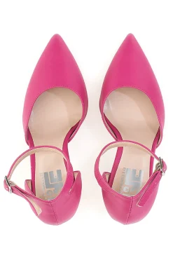 Spitzes fuchsiafarbenes Dekolleté mit hohem Absatz Pittarello Love 704