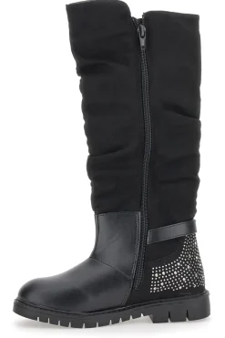 Stiefel Grazie 13890 Schwarz mit Strasssteinen