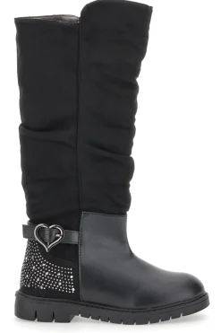 Stiefel Grazie 13890 Schwarz mit Strasssteinen