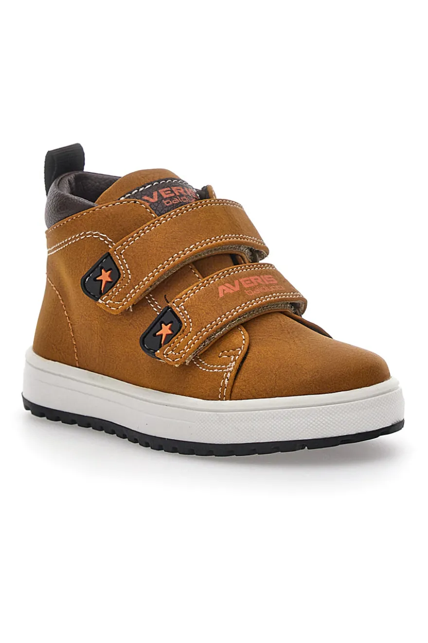 Stiefel mit Klettverschluss Ocker Averis 3933