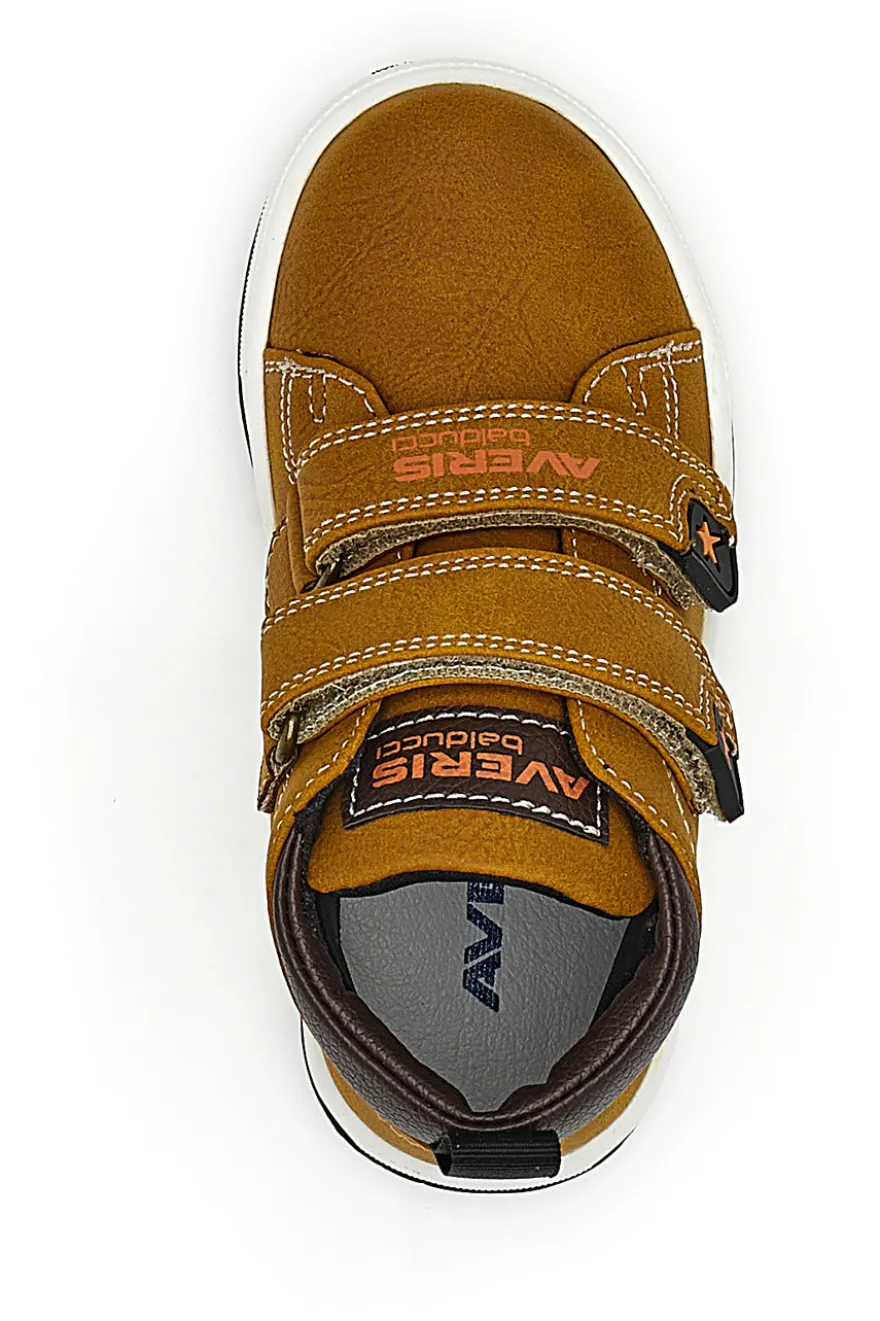 Stiefel mit Klettverschluss Ocker Averis 3933