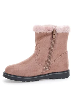 Stiefeletten mit rosa Fell Danke 13839