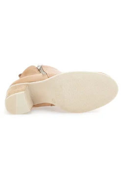 Stiefeletten Mon Dieu 200 Echtleder Braune Stiefeletten