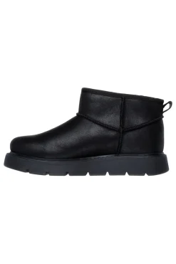 Stivaletti alla caviglia neri con pelo Skechers Keepsakes Lite - Snowbird