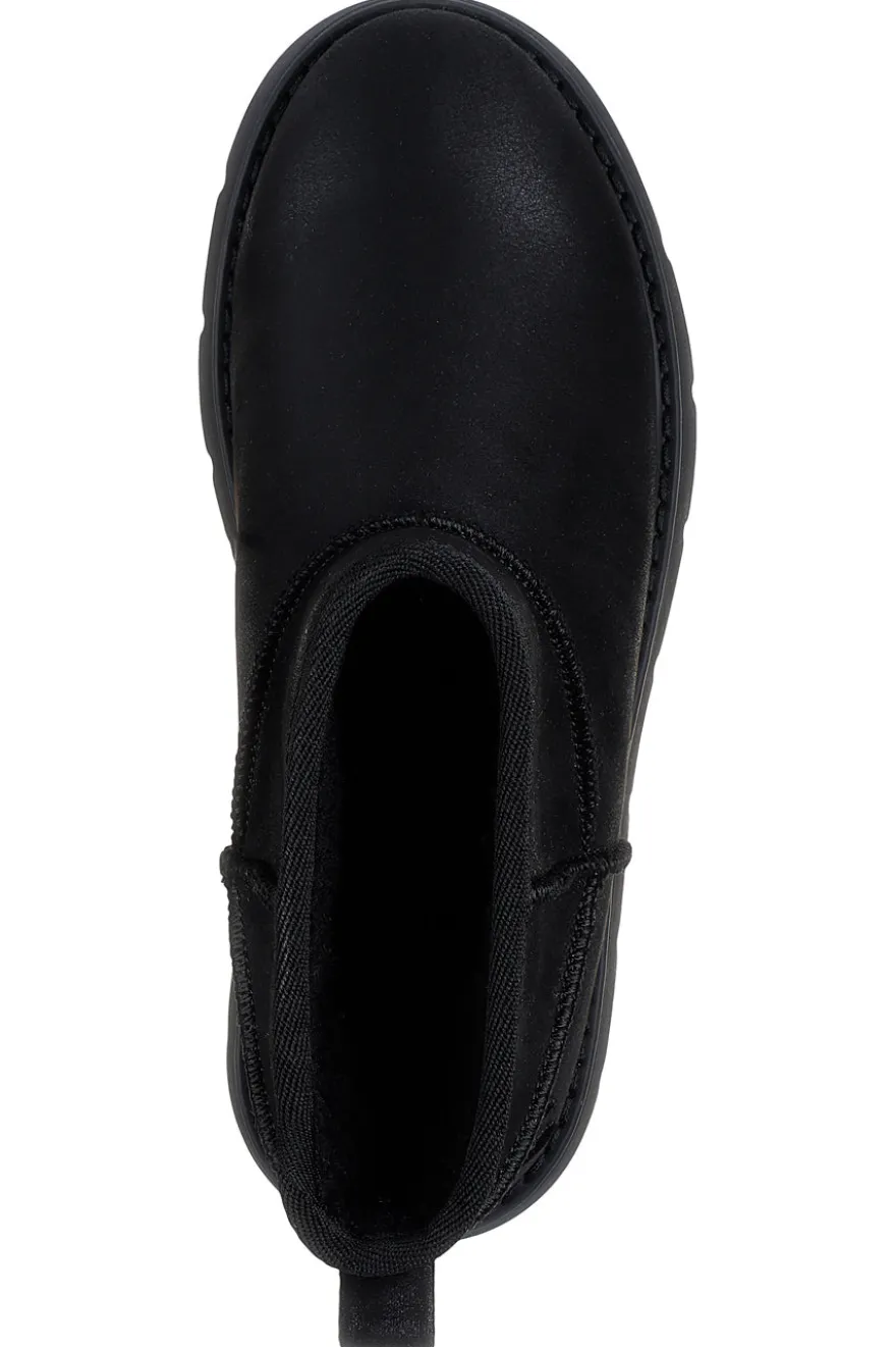 Stivaletti alla caviglia neri con pelo Skechers Keepsakes Lite - Snowbird