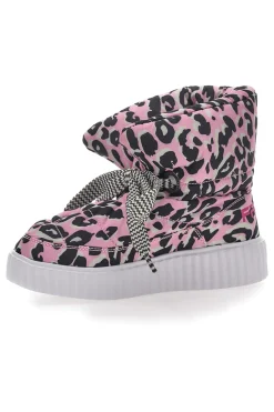 Stivaletti Animalier Rosa Imbottiti Freddy 7558