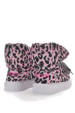 Stivaletti Animalier Rosa Imbottiti Freddy 7558