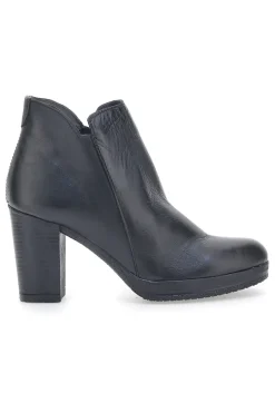 Stivaletti Ankle Boots Pittarello Class 307 Nero Vera Pelle