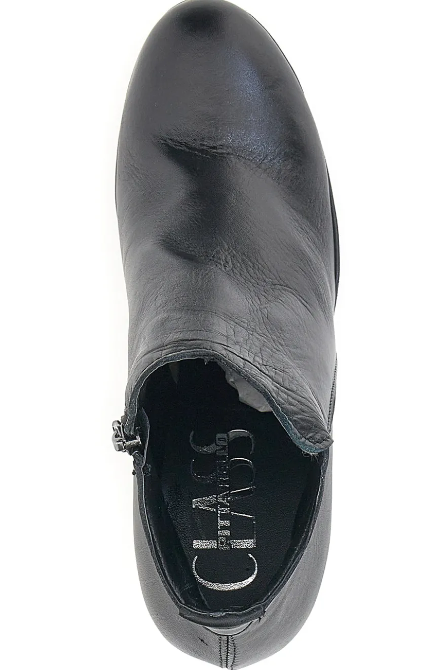 Stivaletti Ankle Boots Pittarello Class 307 Nero Vera Pelle