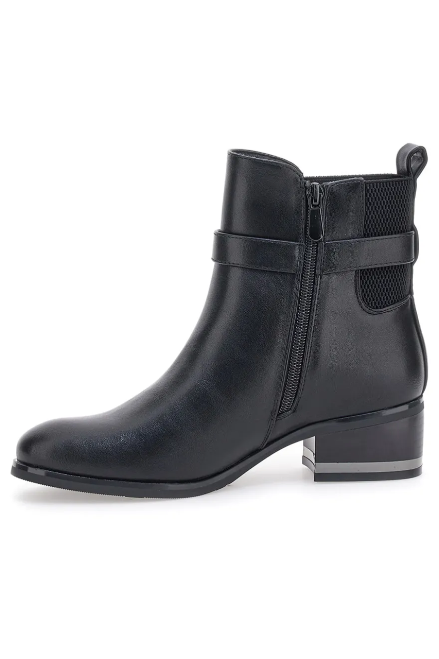 Stivaletti Ankle Neri Mon Dieu 237